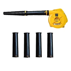 Elmico 335 W Electric Air Blower With 36" Extra Long Extension Pipe And 6 Month Warranty (Eb-5+4p)